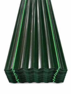 BLACK PPGI ROOFING SHEET - LONGSPAN